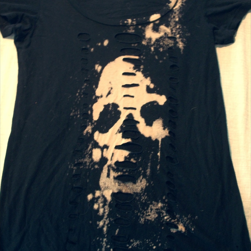 Sweet & Toxic distressed T-shirt